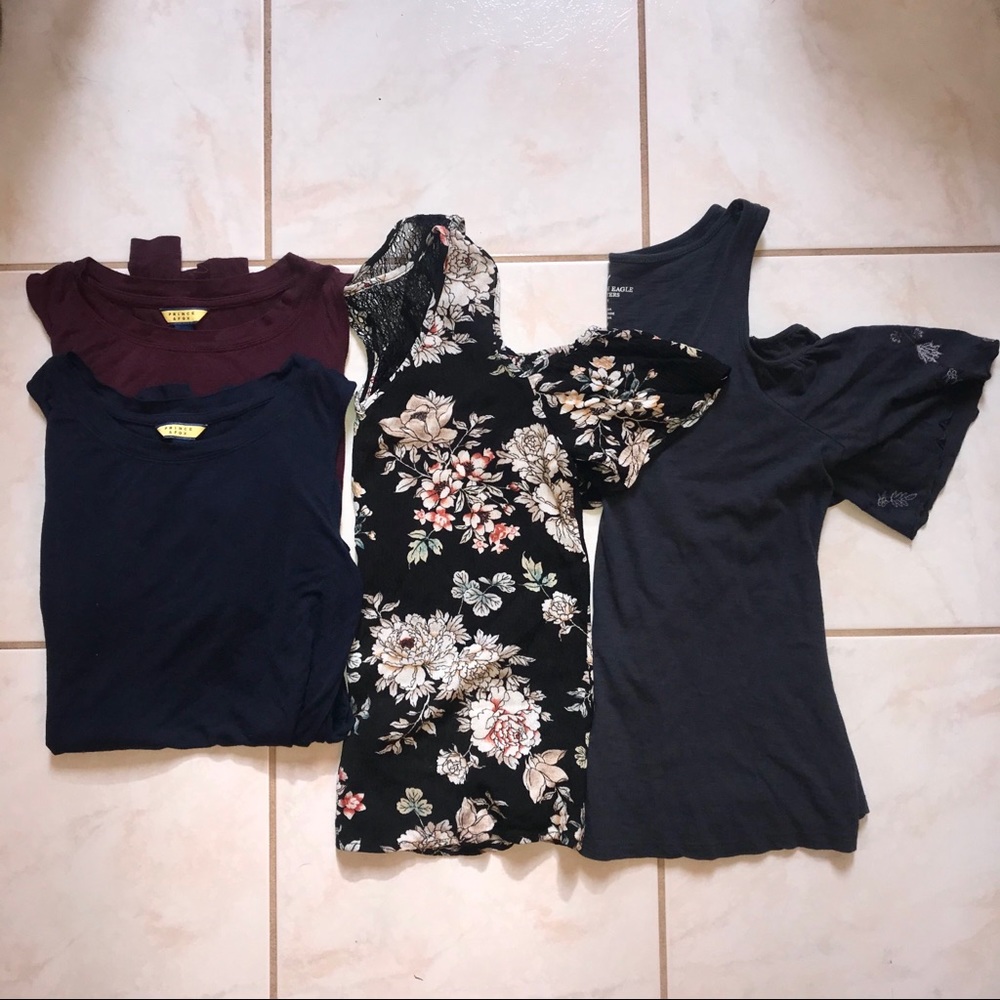 🔥 BUNDLE: OPEN SHOULDER TOPS